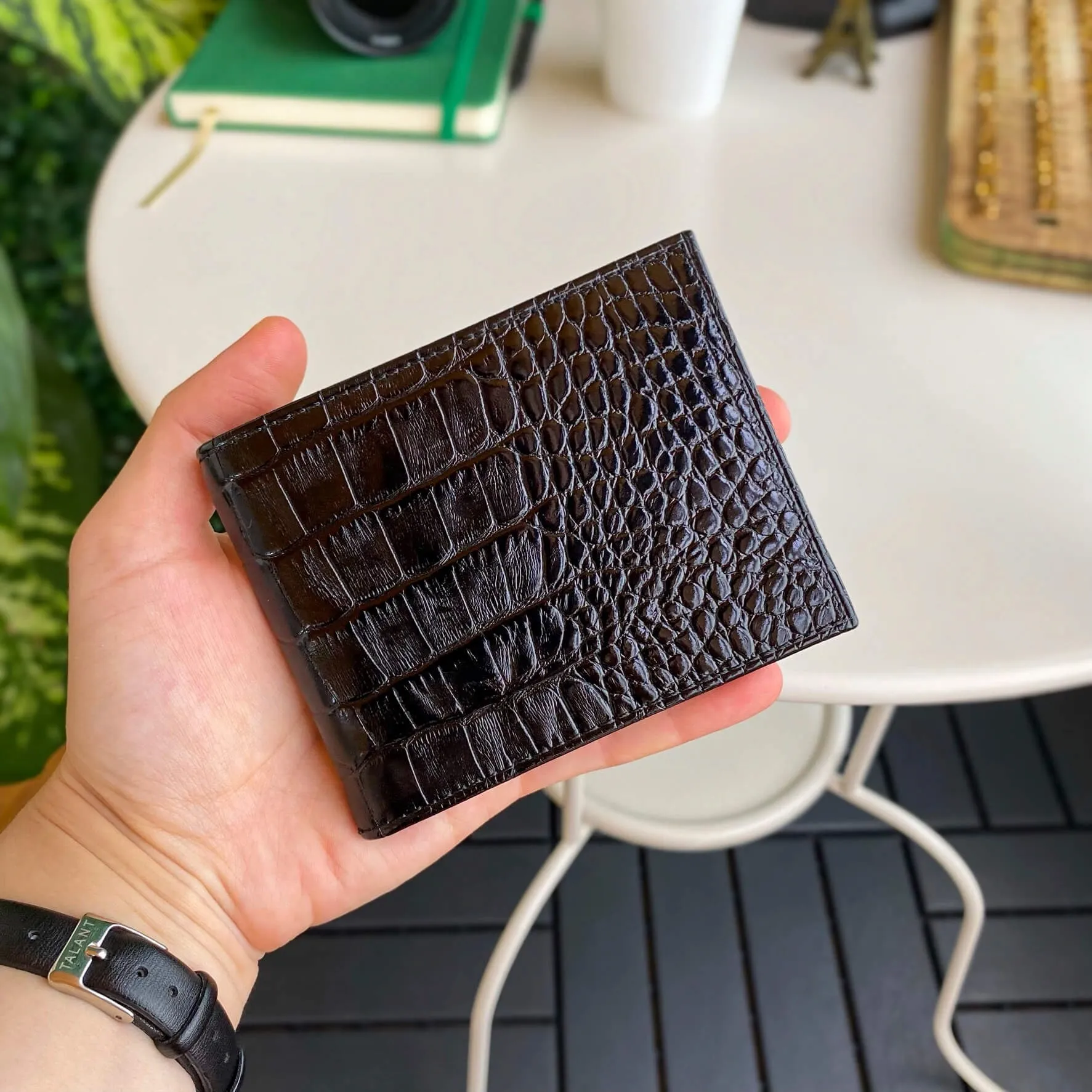 Edusa - Genuine Leather Premium Money Clip Luxury Wallet