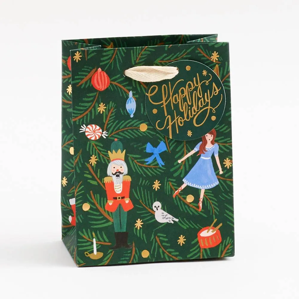 Evergreen Nutcracker Gift Bags by Rifle Paper Co.