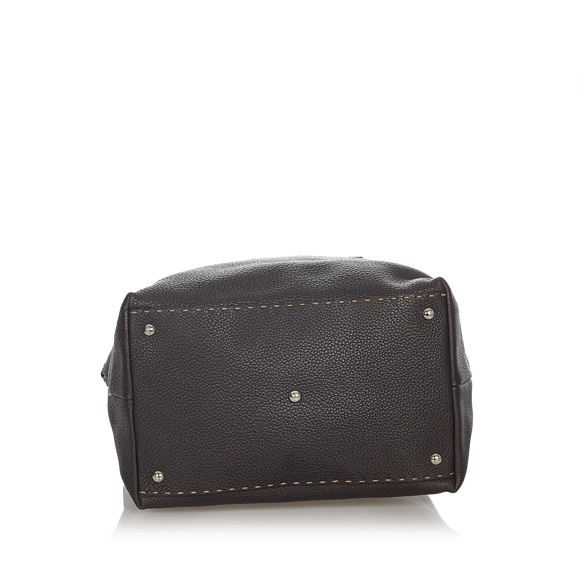 Fendi Selleria Leather Handbag (SHG-31787)