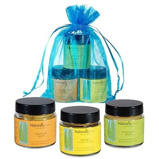 Gift Bag - Everyday/Warrior/Solar X - Naturally By Trisha - 3 x 30g