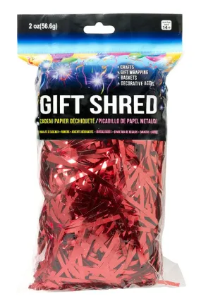 Gift Shred  Red 2oz