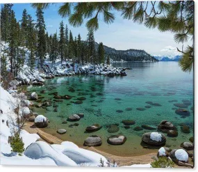 Glistening Cove By Brad Scott - Acrylic Print