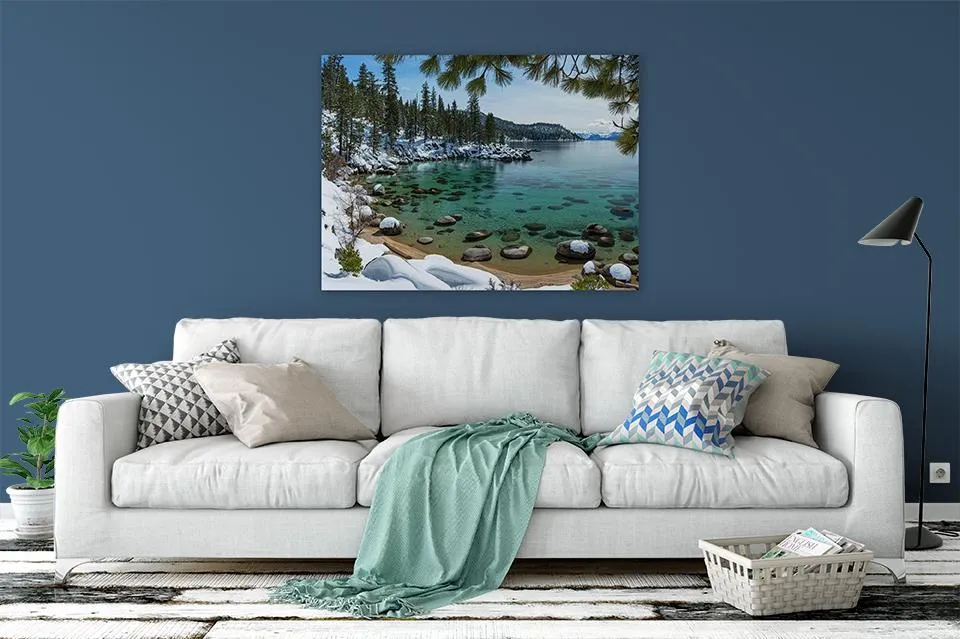 Glistening Cove By Brad Scott - Metal Print