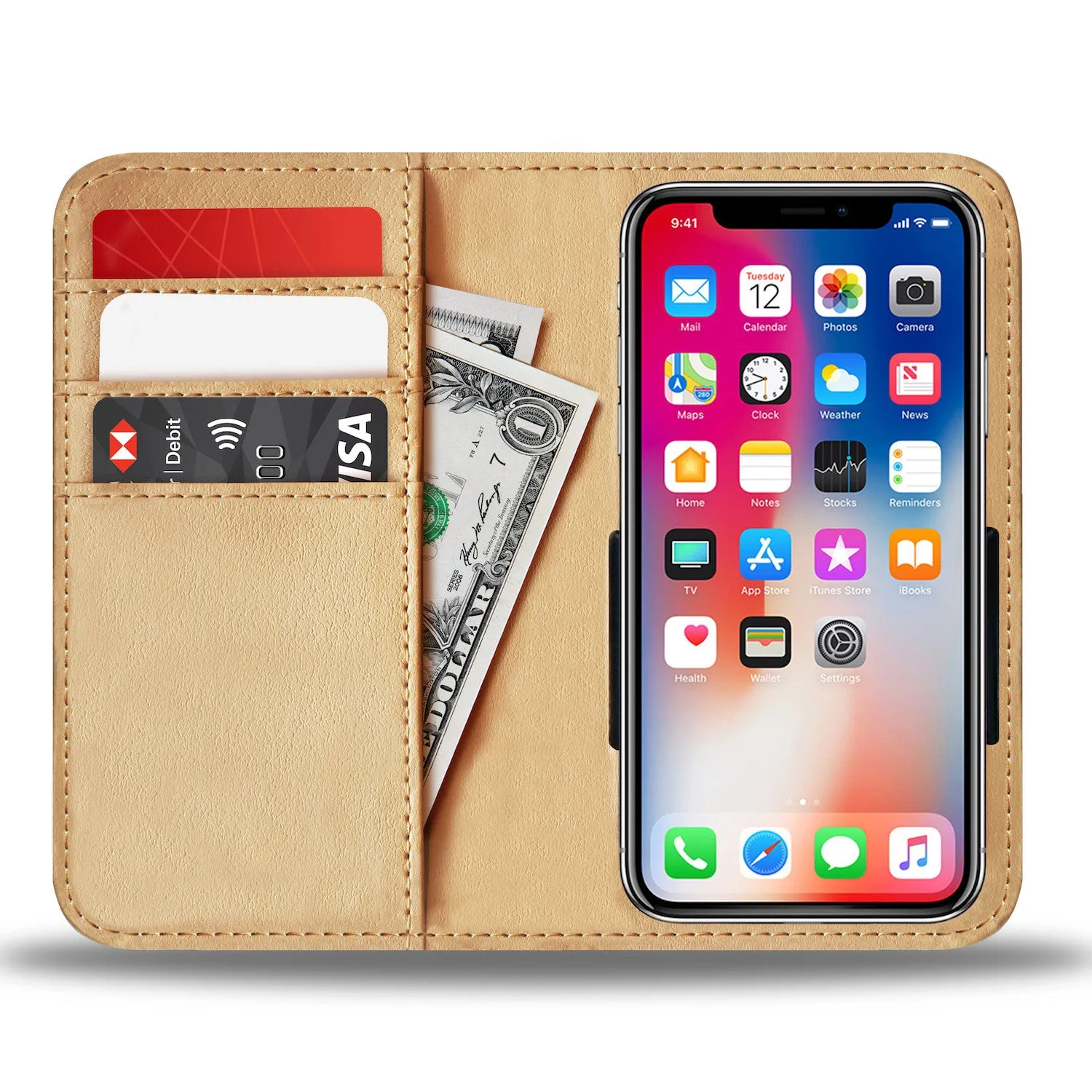 Glistening Cove by Brad Scott Phone Case Wallet