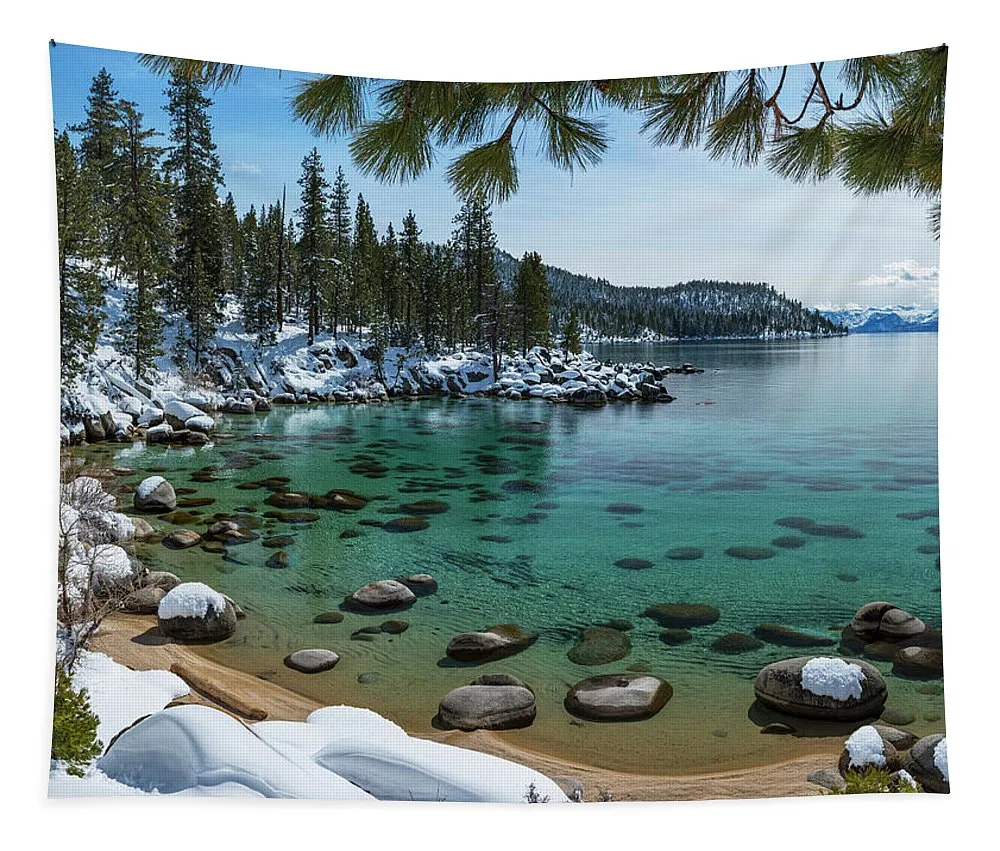 Glistening Cove By Brad Scott - Tapestry