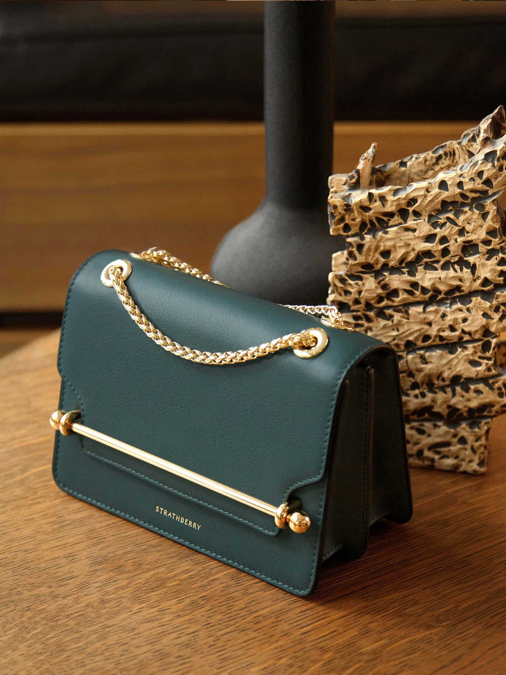 Green East/West shoulder bag