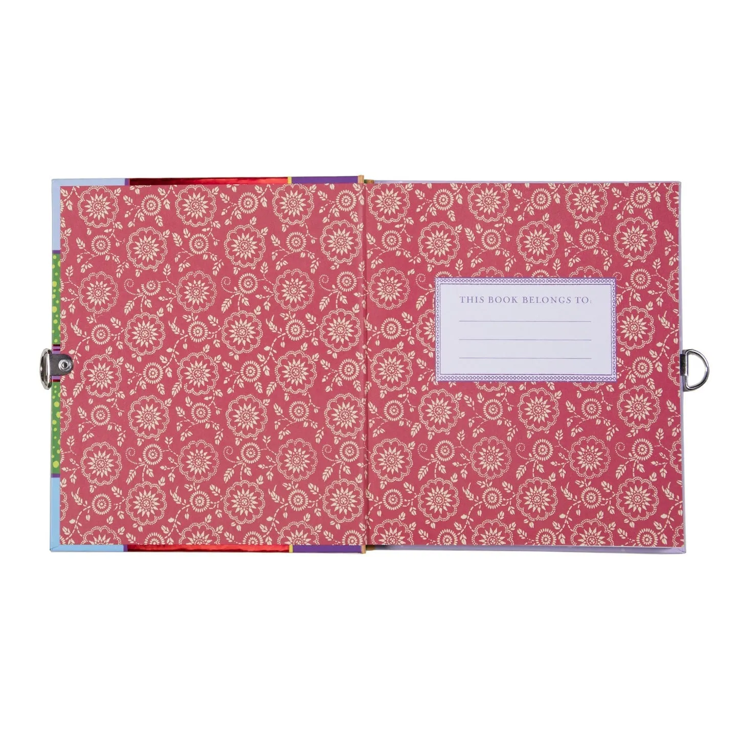 Hearts & Birds Kid's Lock & Key Diary
