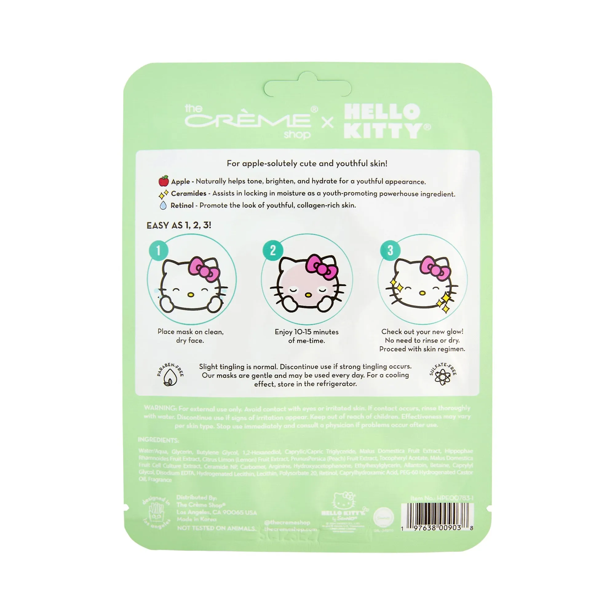 Hello Kitty Apple-Y Ever After Essence Sheet Mask