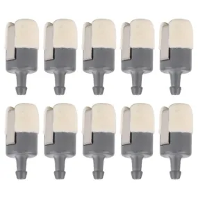 Hipa 10pcs 125-527 Fuel Filter 13120507320 for Echo SRM210 GT200 SRM225 SRM210 SRM2100 GT225 PAS225 Trimmer PB200 PB250 PB250LN ES210 ES250 Blower