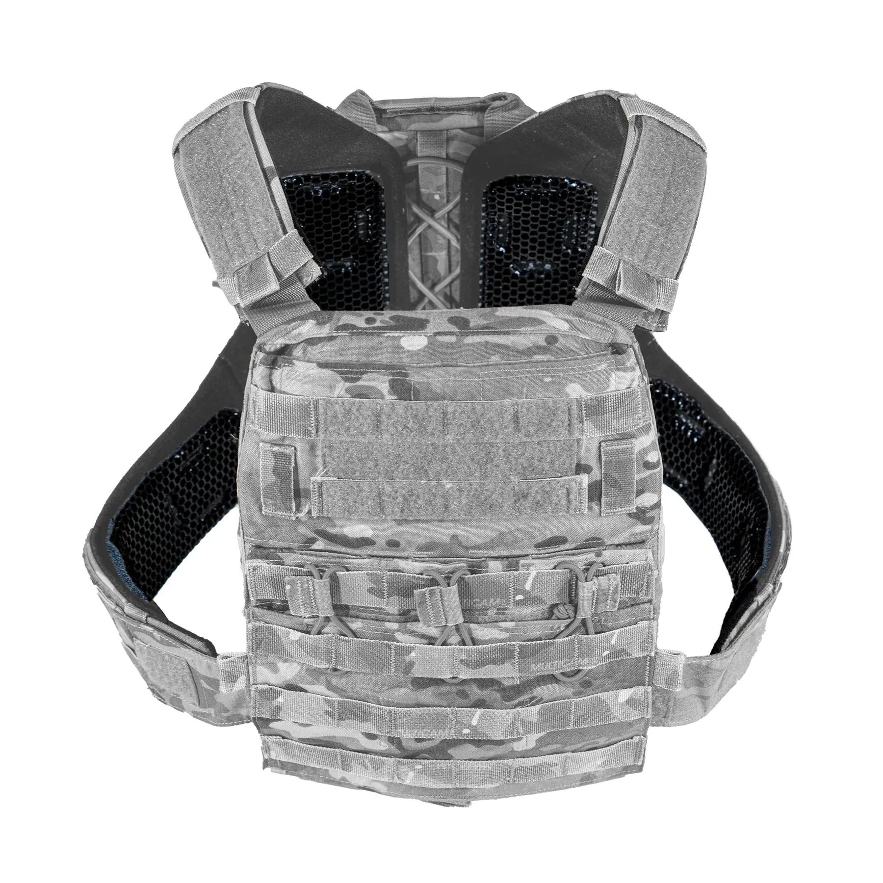 ICEVENTS® Classic Plate Carrier Ventilation Pontoons (Crye AVS Harness Pad Set, hook backing, 2 / 4 / 6 Packs, fits any loop-lined plate carrier)