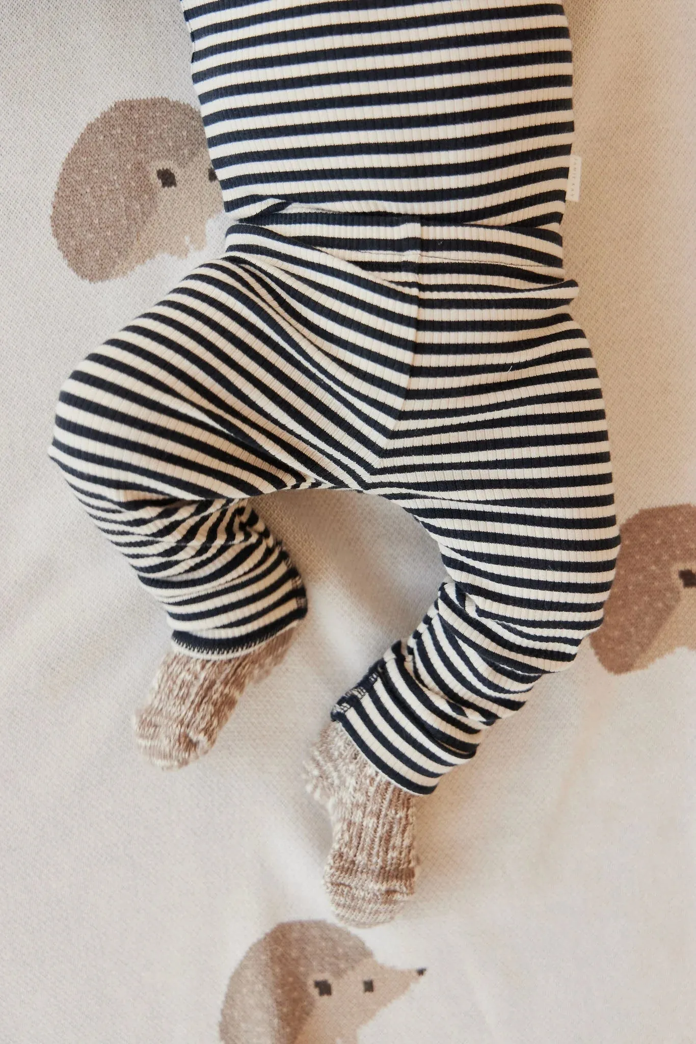 Jamie Kay - Organic Cotton Modal Elastane Legging (Narrow Stripe Constellation)