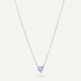 Keira Cubic Zirconia Short Necklace In Silver-Tone