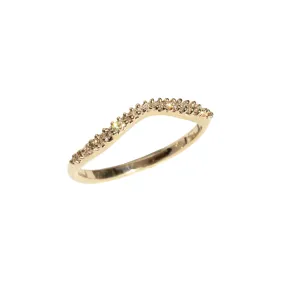 Lab Grown Brilliant Diamond Scale Undine Band