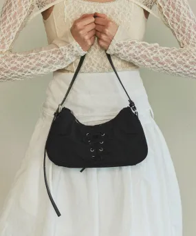 Lace Up Saddle Bag