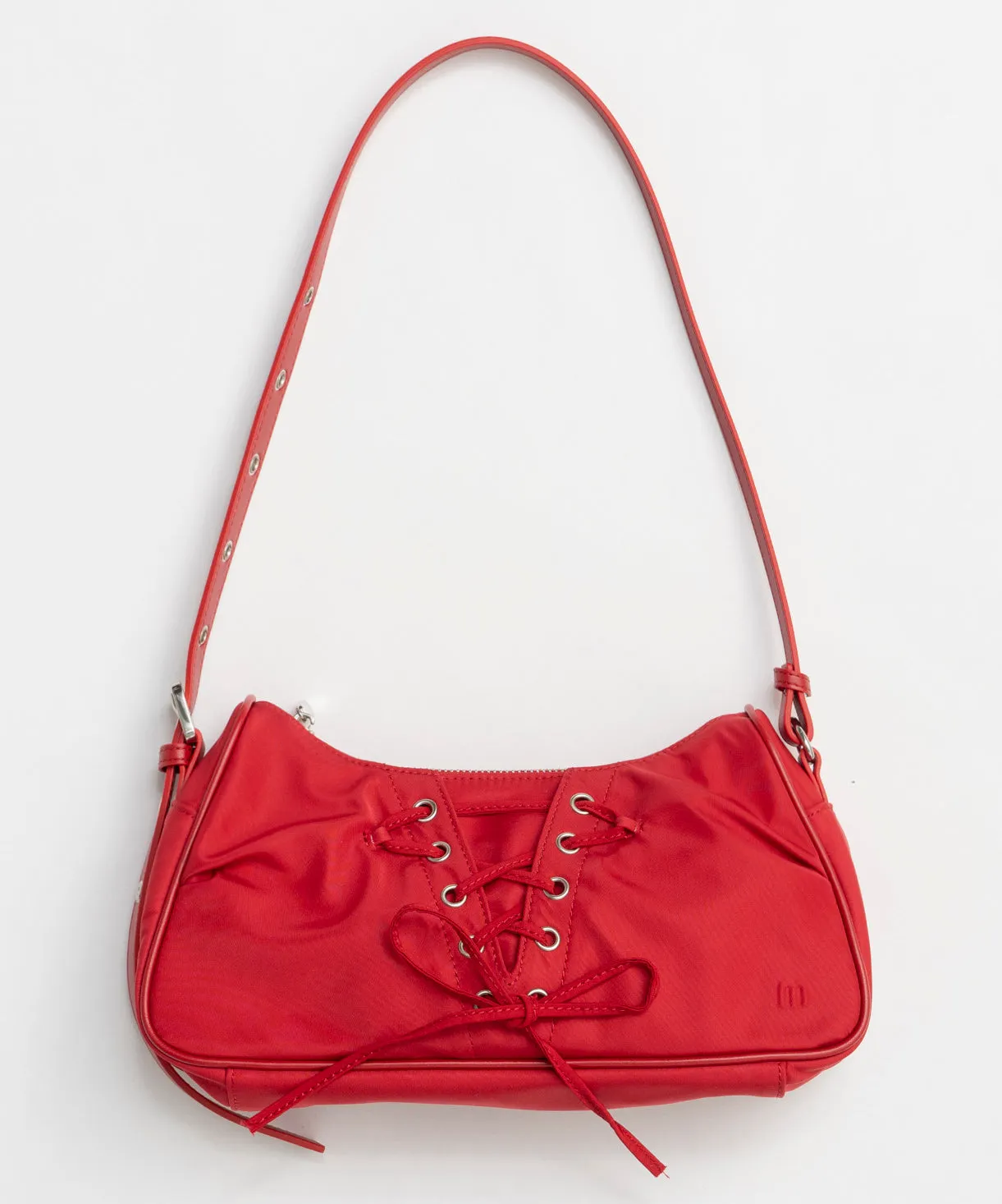 Lace Up Saddle Bag