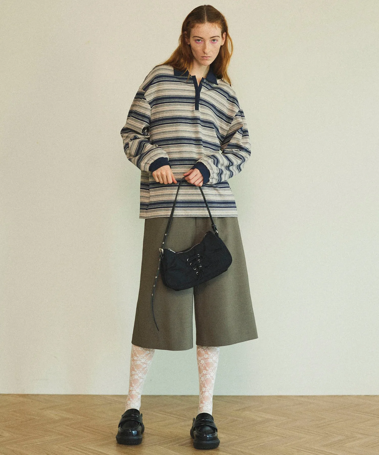 Lace Up Saddle Bag