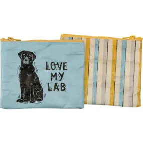 Love My Lab Zipper Wallet