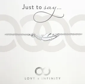 LXI Feather Bracelet - Personalised