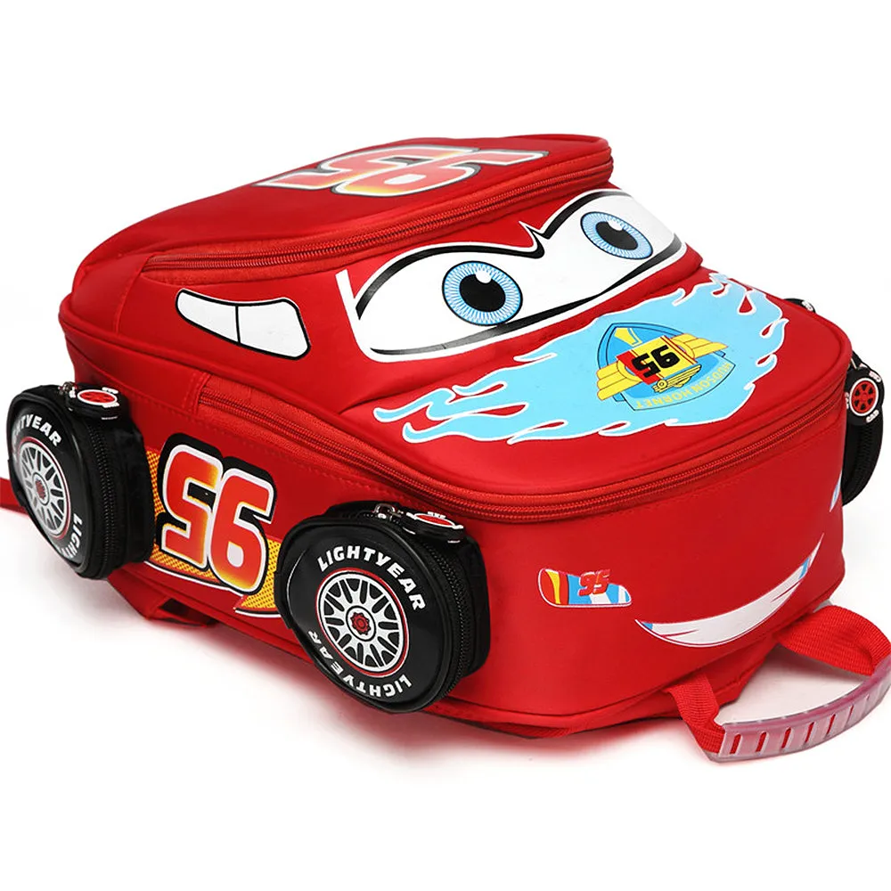 Magic 3D Car Backpack For Kids Boys Girls Car School Bag Backpack