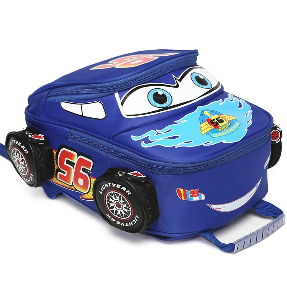 Magic 3D Car Backpack For Kids Boys Girls Car School Bag Backpack