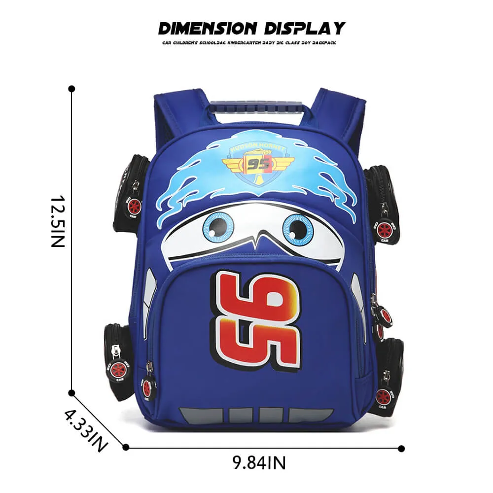 Magic 3D Car Backpack For Kids Boys Girls Car School Bag Backpack