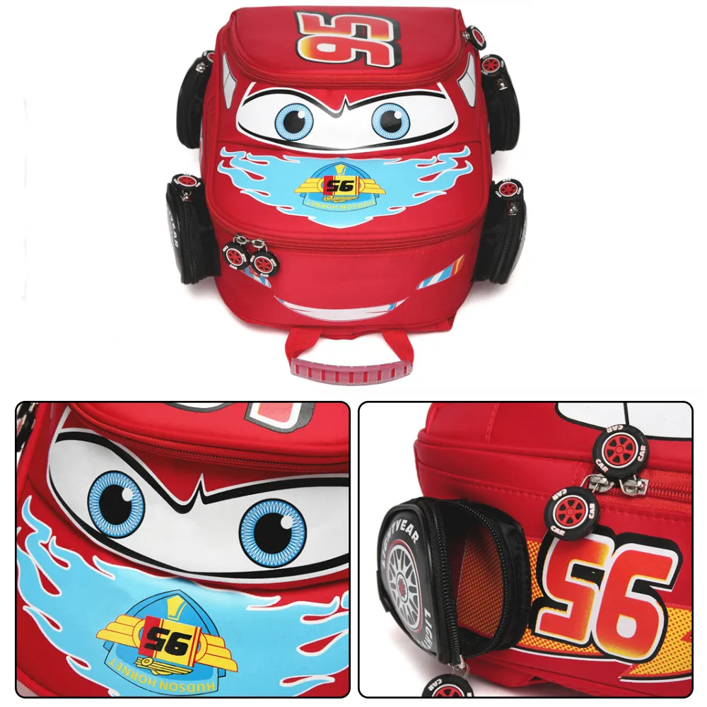 Magic 3D Car Backpack For Kids Boys Girls Car School Bag Backpack