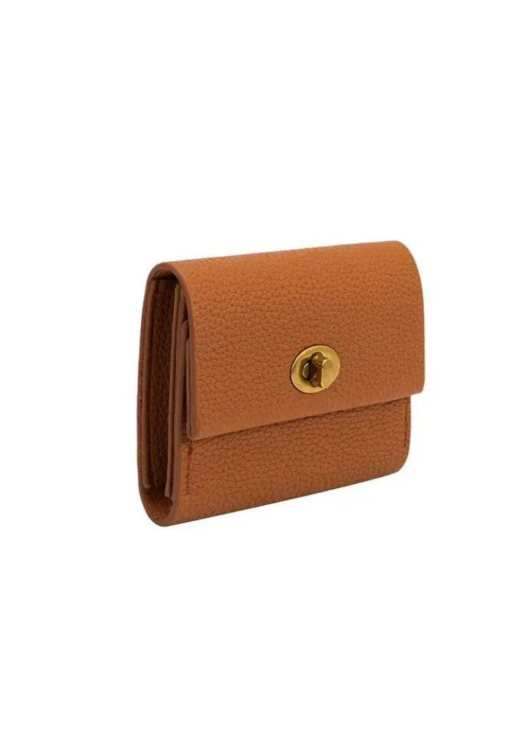 Melie Bianco Rita Card Case Wallet- Saddle