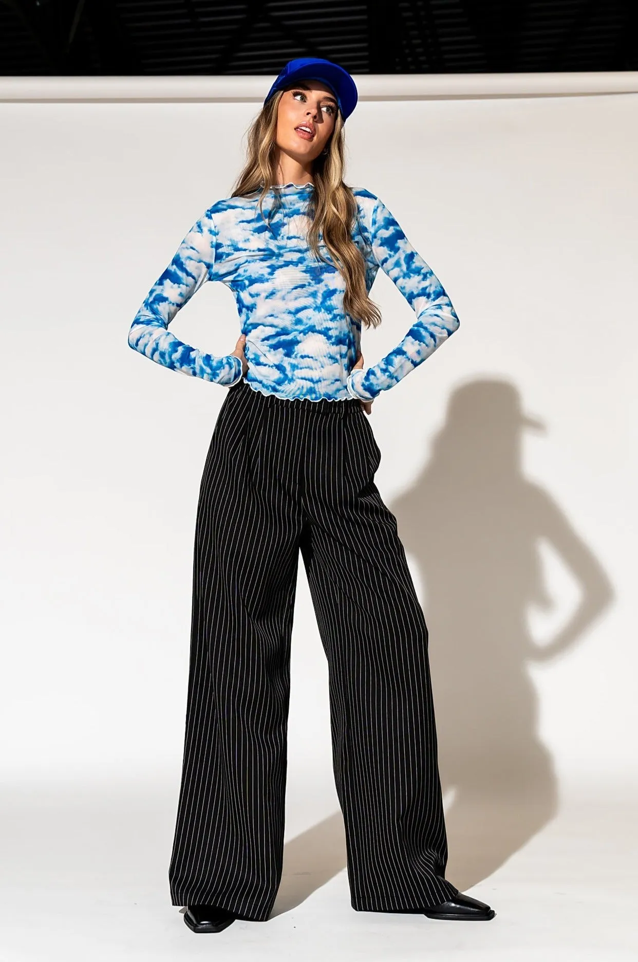 Mesh Top in Secret Sky Society