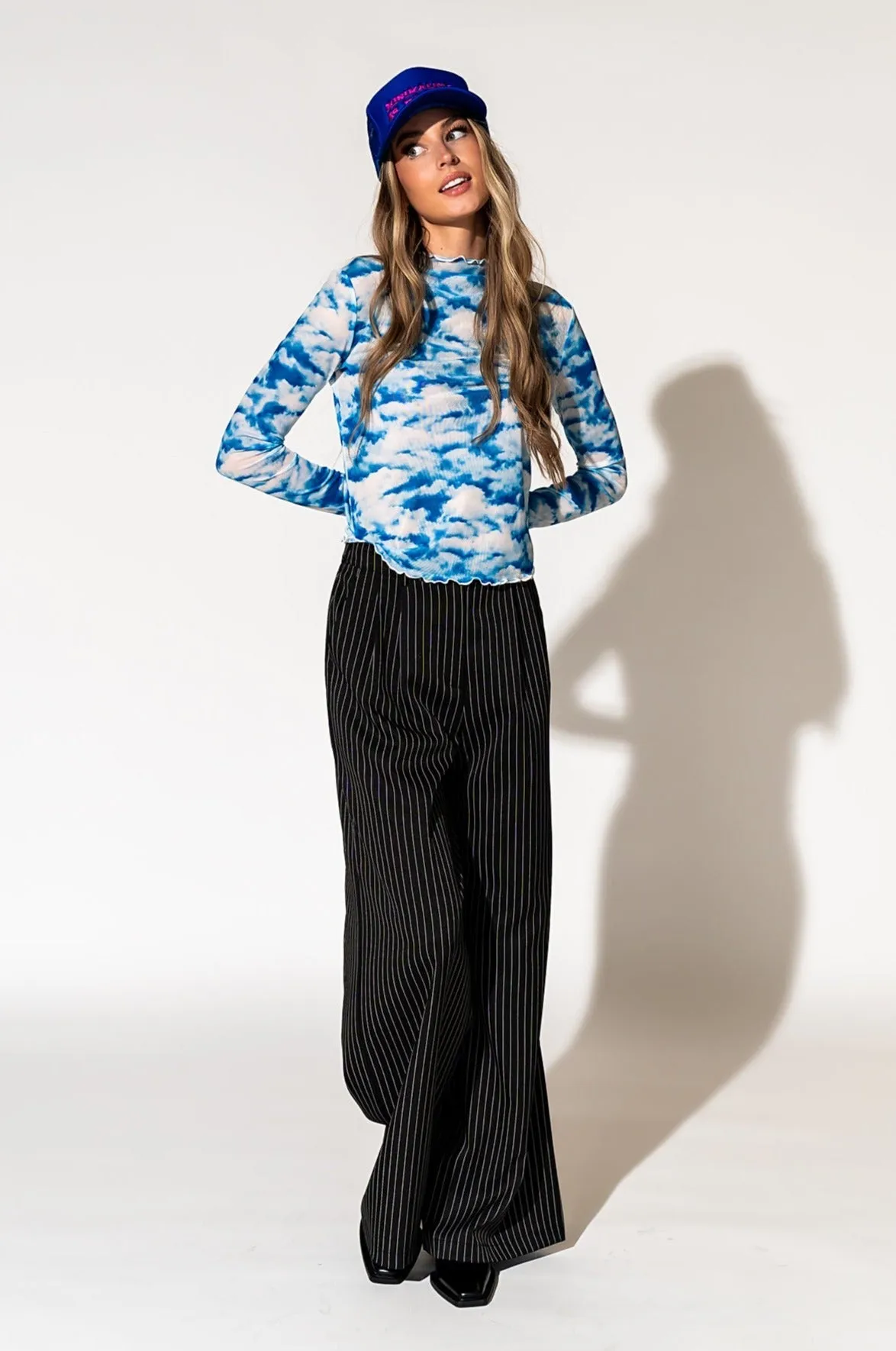 Mesh Top in Secret Sky Society