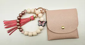 Mini Wallet w/ Wristlet - Butterfly