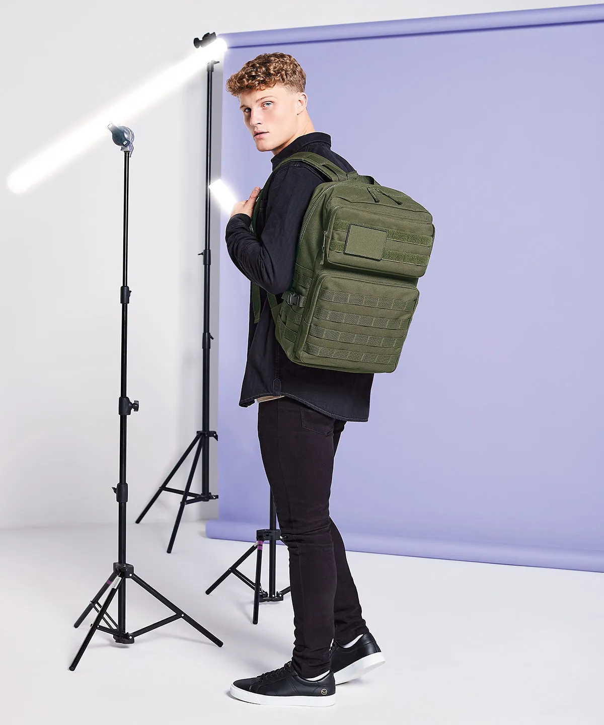 MOLLE tactical backpack | Military Green