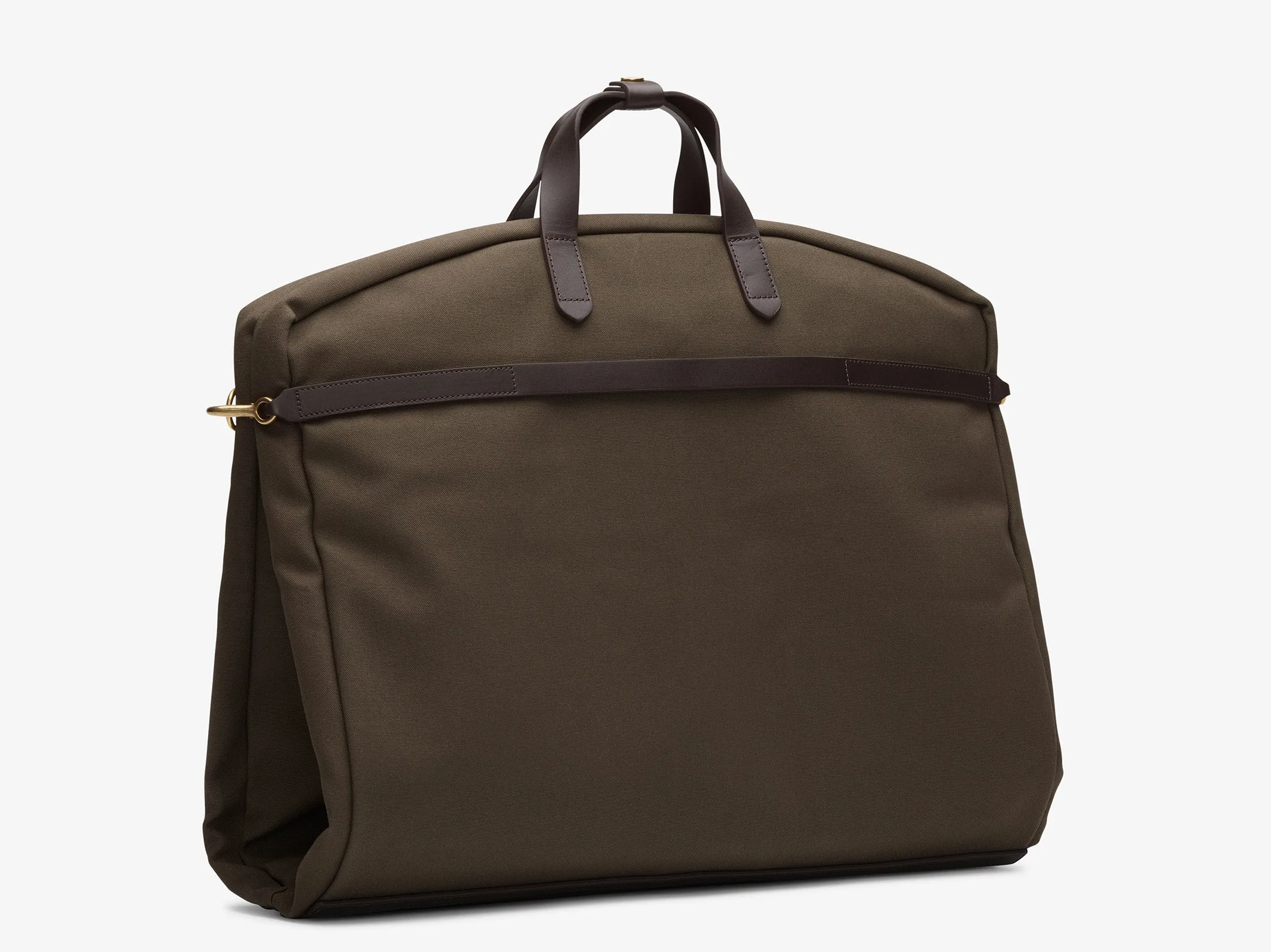M/S Suit Carrier - Army/Dark Brown