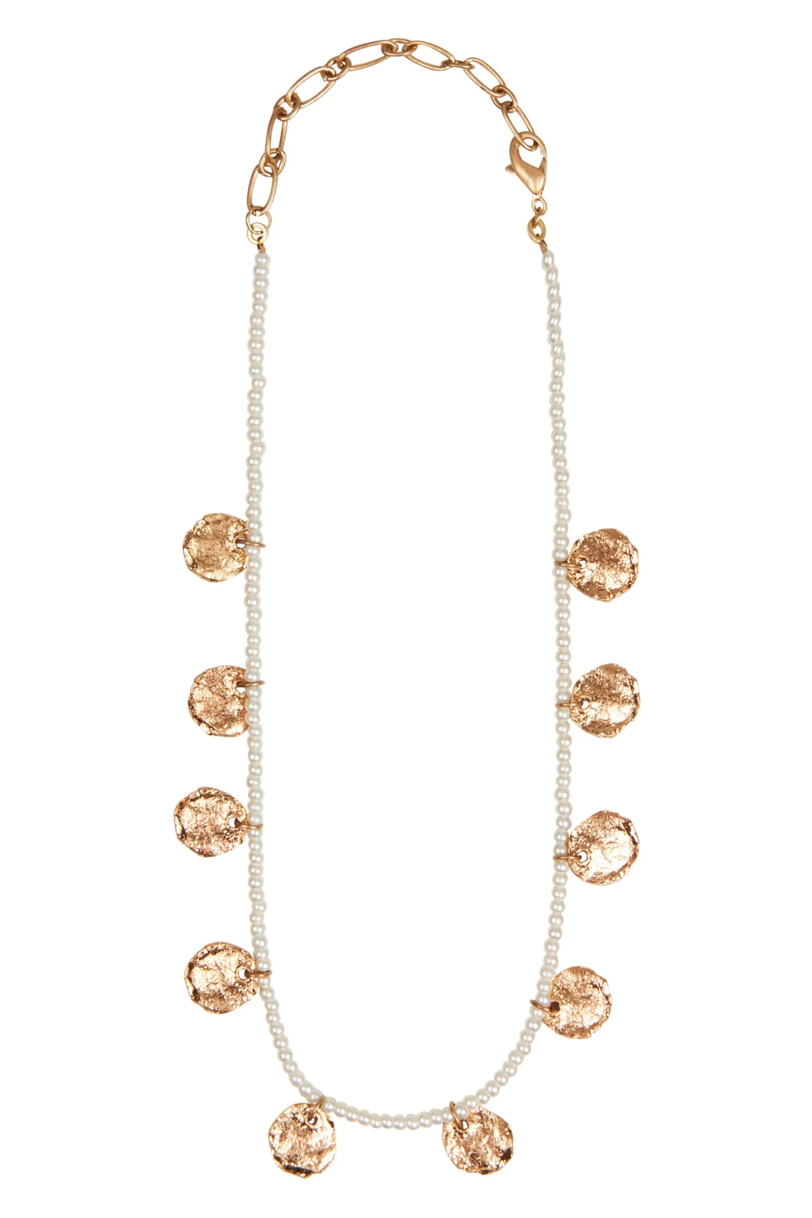 Palmier Necklace - Gold Coin
