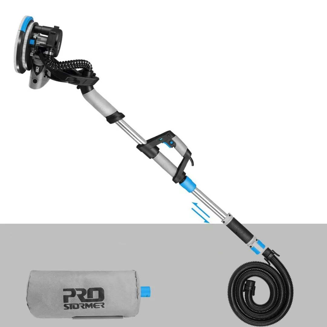 Premium Drywall Ceiling Vacuum Pole Sander Tool