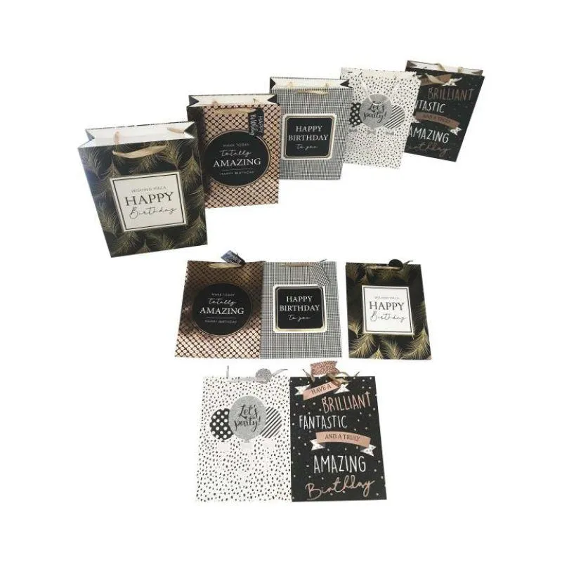 Premium Happy Birthday Gift Bag - 31cm x 42cm x 12cm