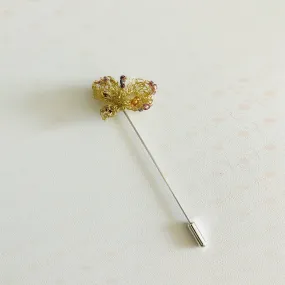 "Secret Garden" Beaded Brooch