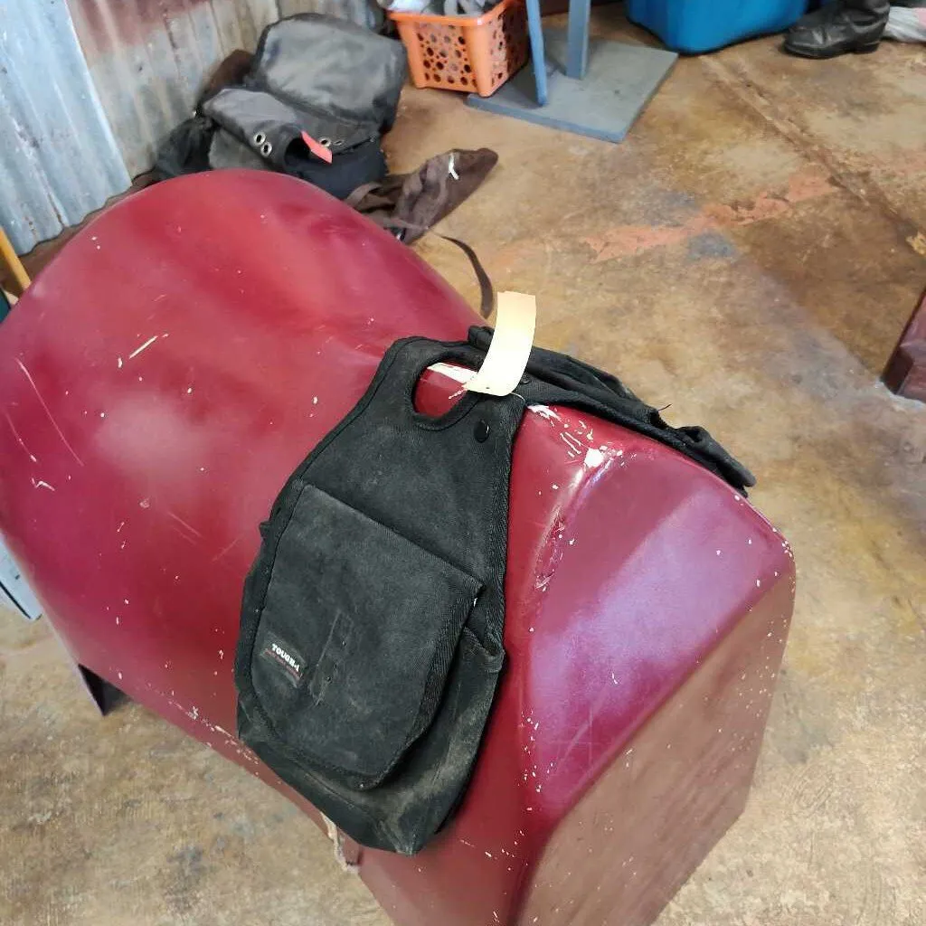 Saddle Bad Behind Saddle Bag