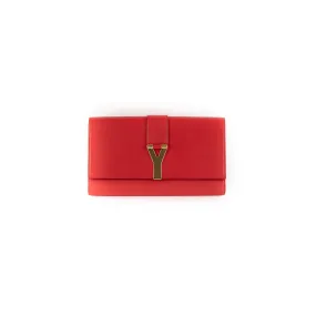 Saint Laurent Red Clutch Bag
