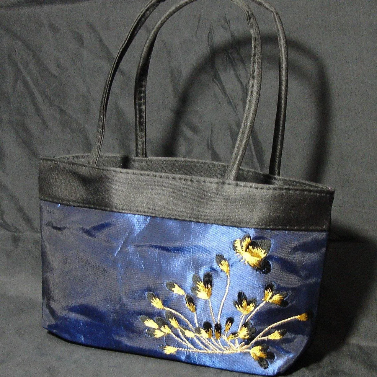 Satin Embroidered Bag