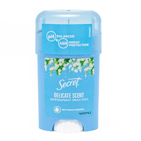 SECRET DELICATE SCENT ANTIPERSPIRANT CREAM STICK 40ML