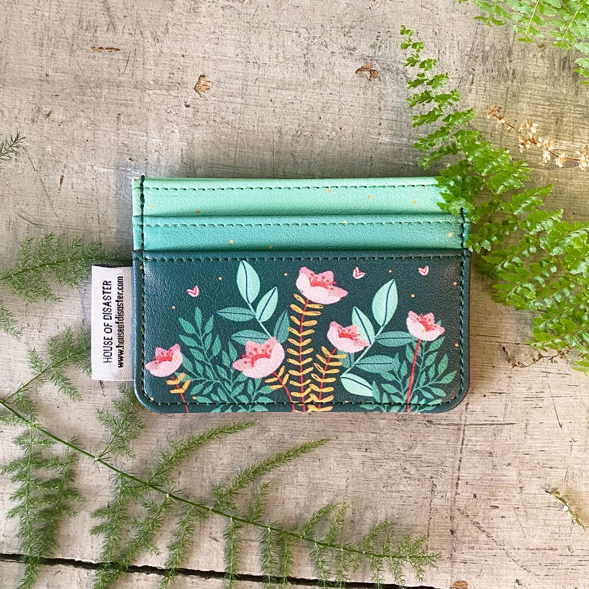 Secret Garden Fox Card Holder