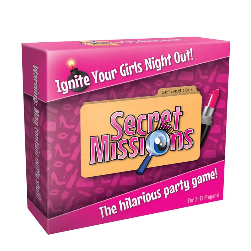 Secret Missions Girlie Nights Out Game