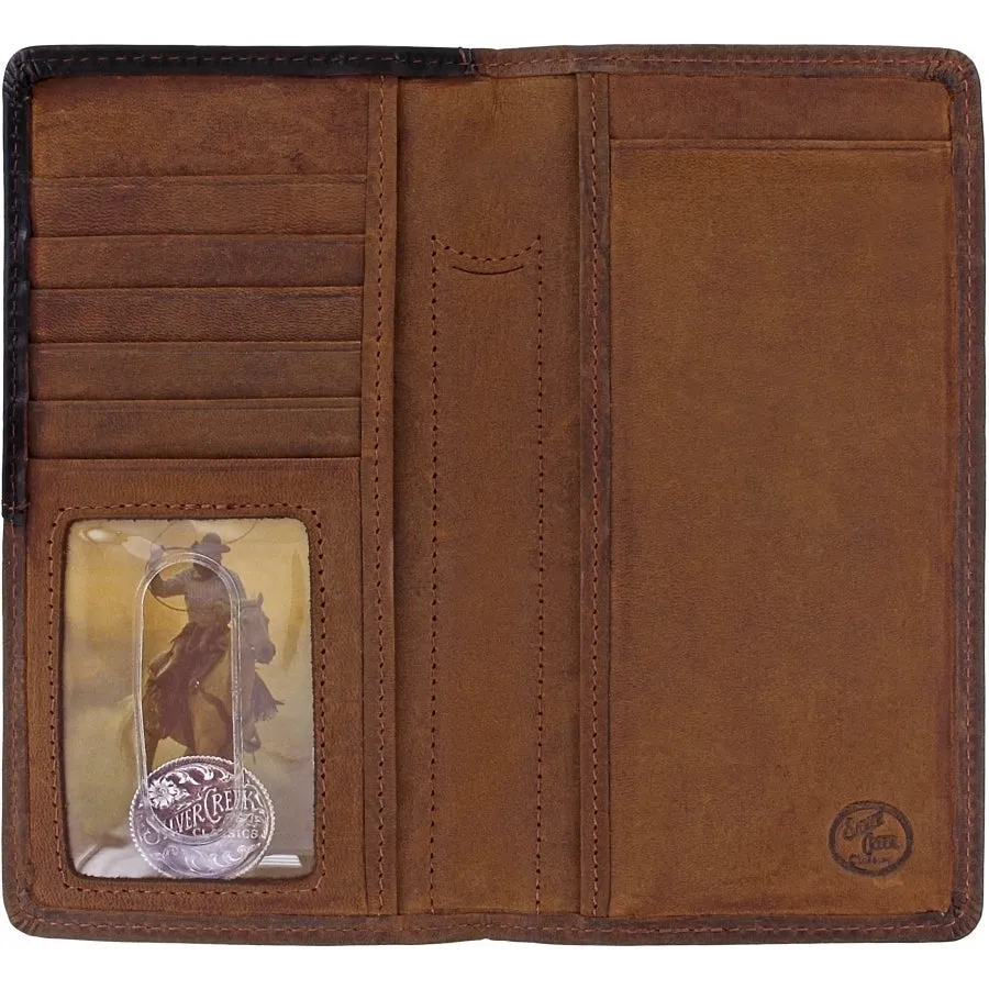 Silver Creek Bronc Buster Checkbook Wallet
