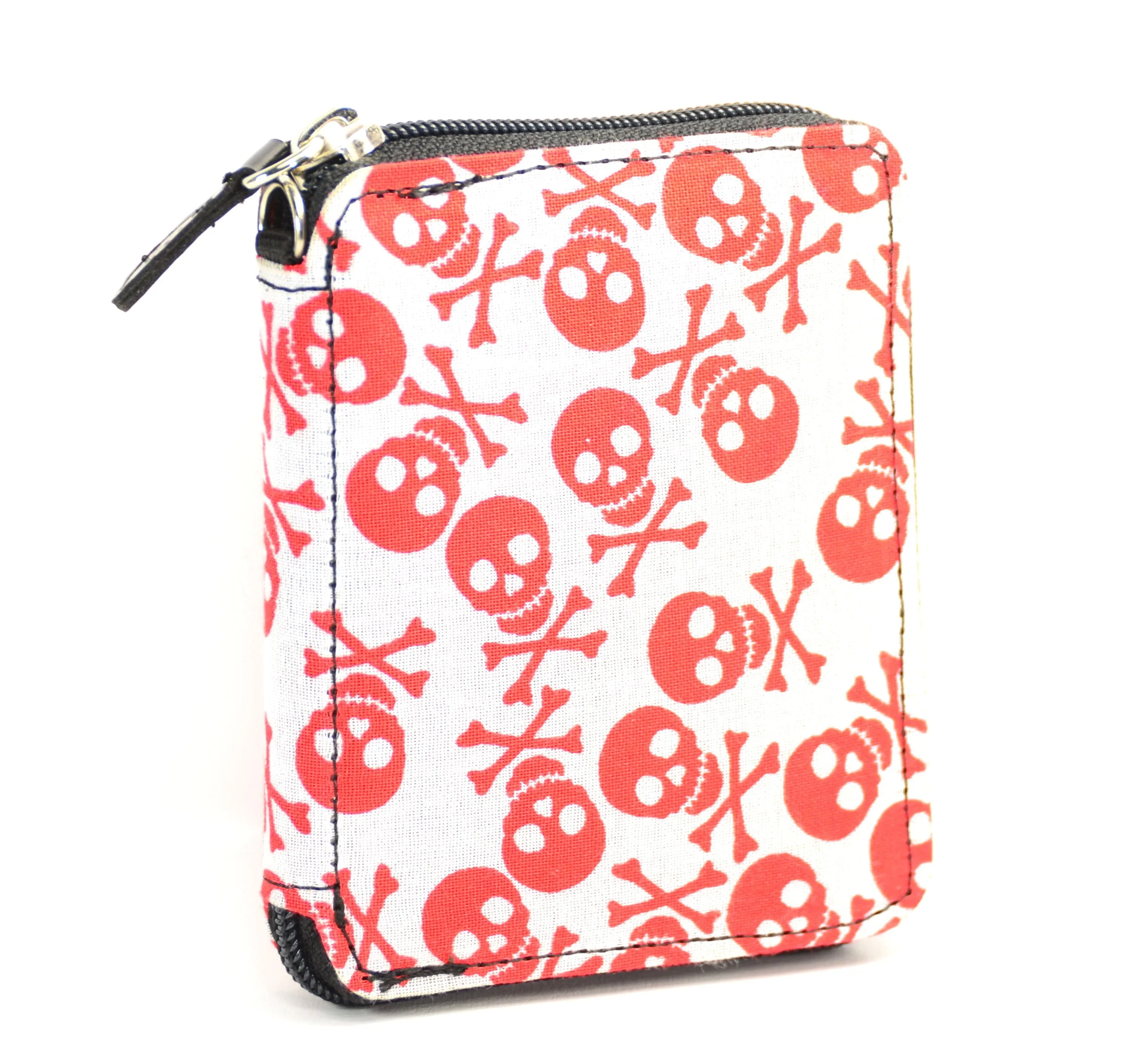 Skull Fabric Wallet