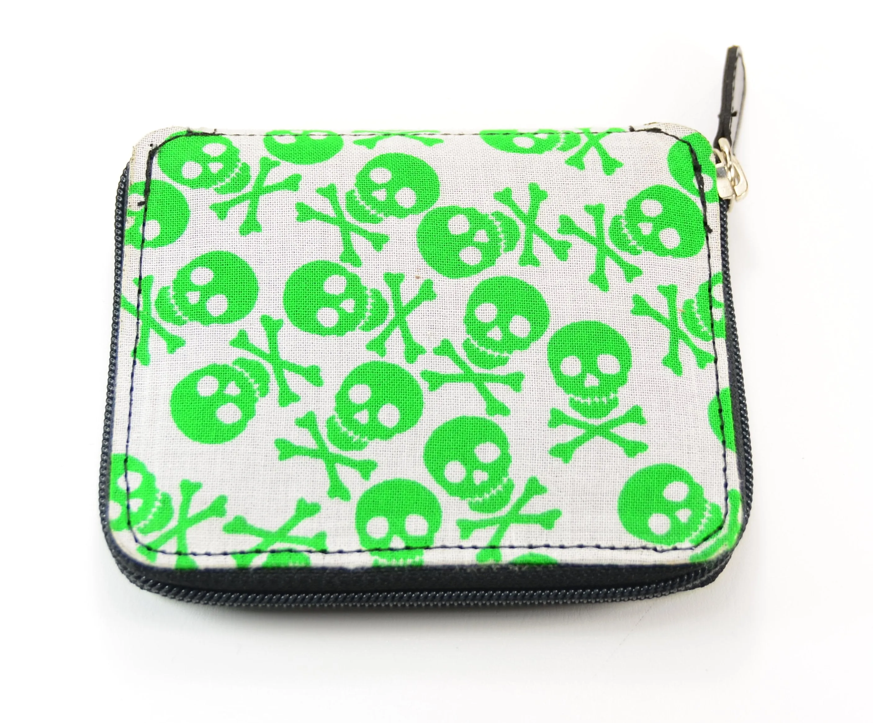 Skull Fabric Wallet