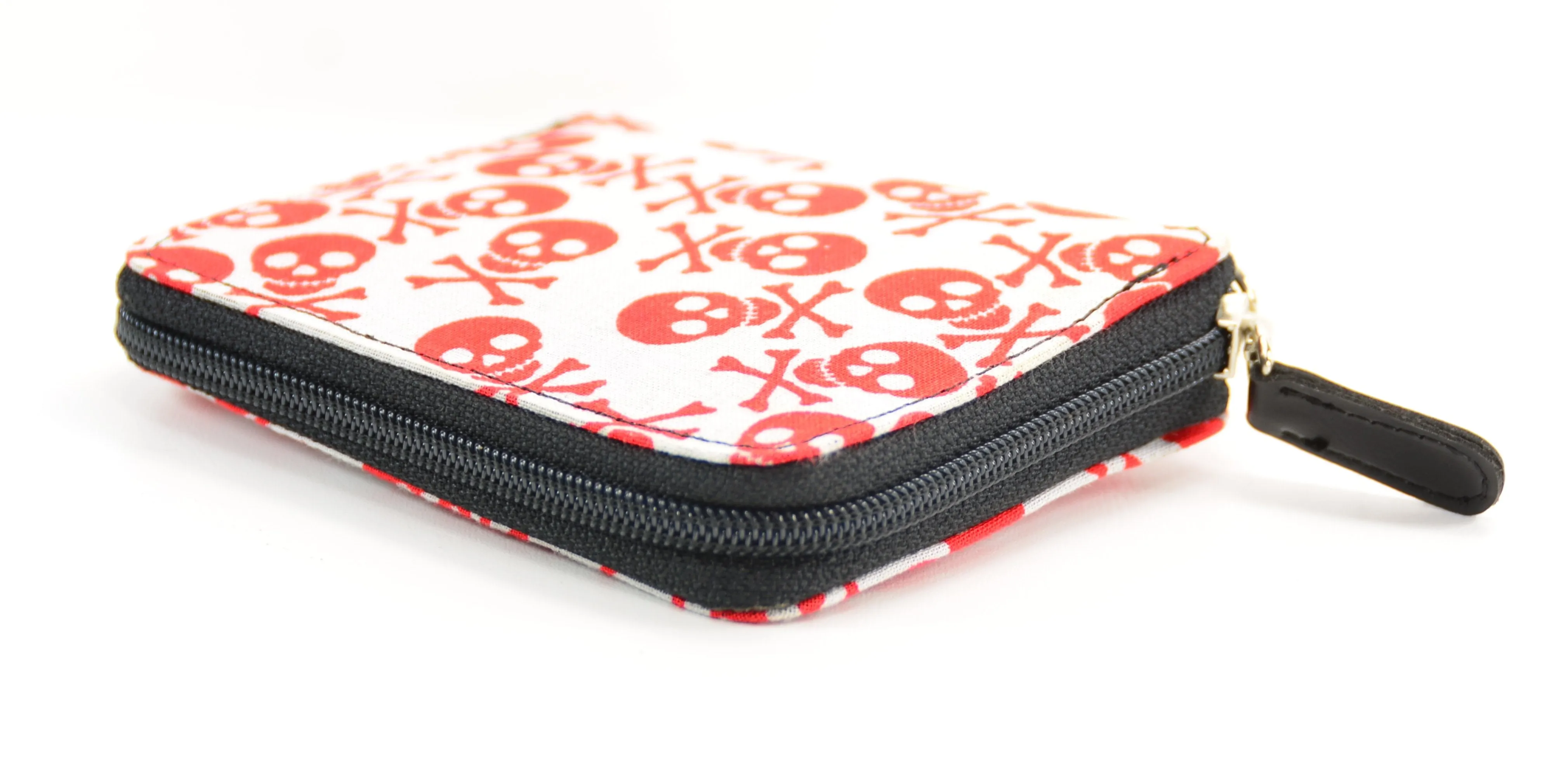 Skull Fabric Wallet