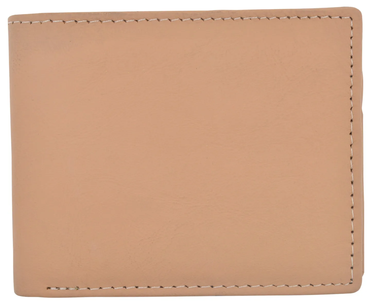 Slim Mens Bifold Wallet Premium Leather Credit Card ID Holder Key Pocket Wallet