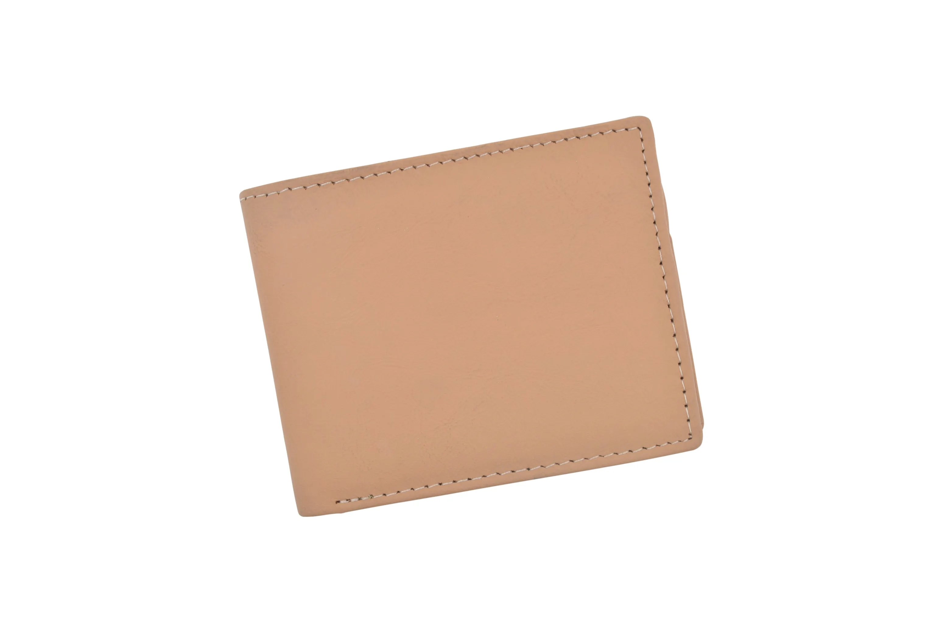 Slim Mens Bifold Wallet Premium Leather Credit Card ID Holder Key Pocket Wallet