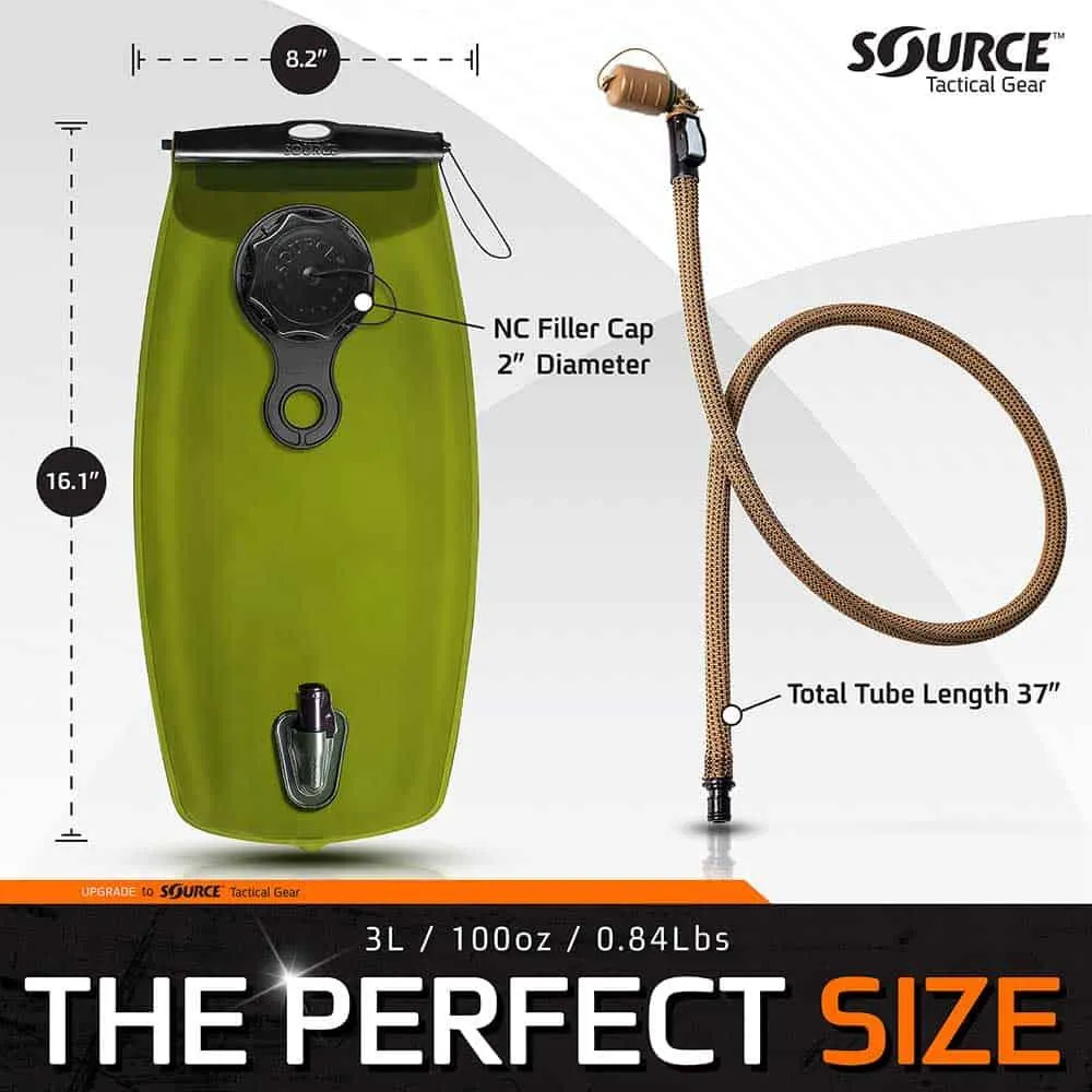 SOURCE Tactical WXP 3L Hydration Pack - Weave