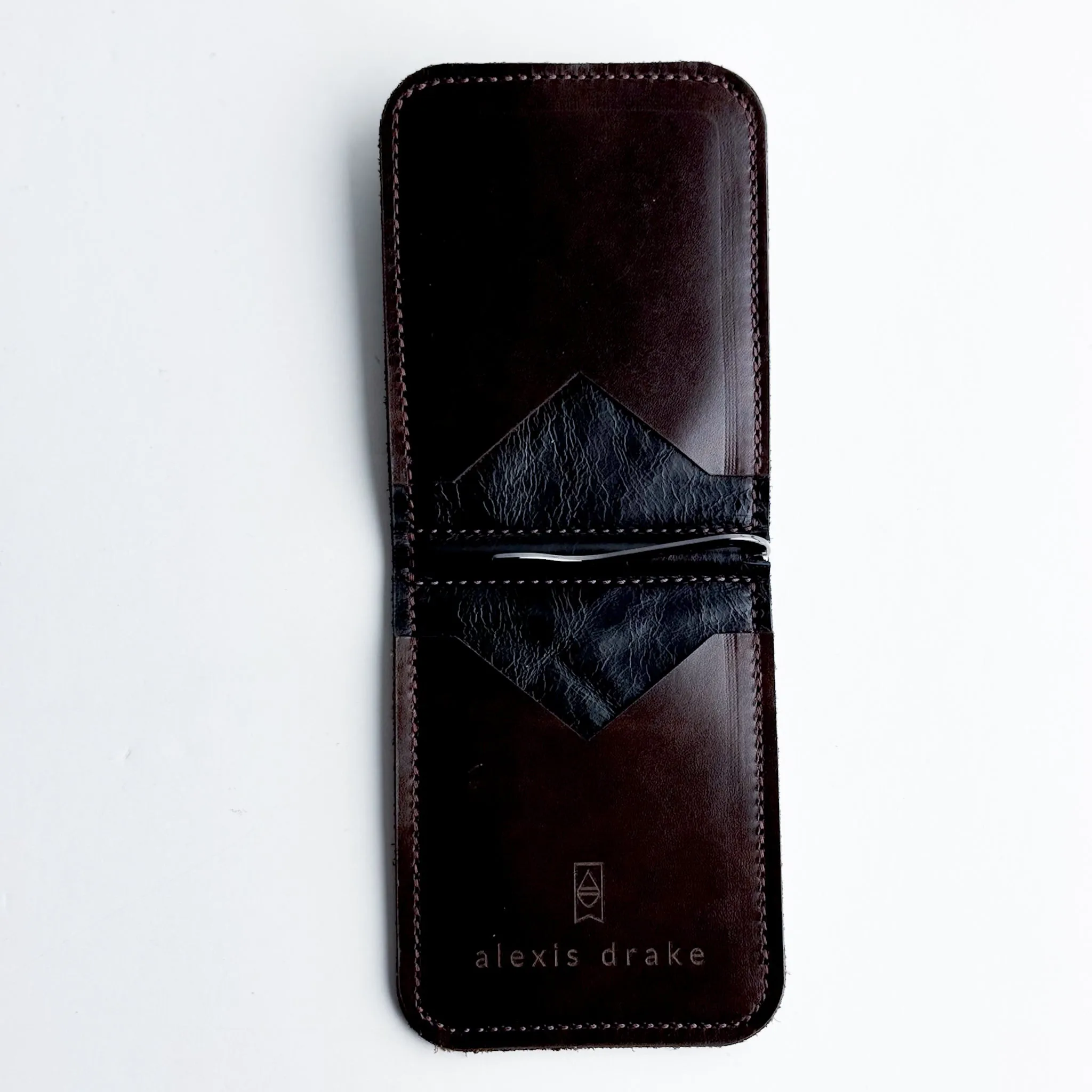 Steamboat Collection | Money Clip Wallet | Black   Rocky